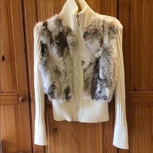 Faux fur jacket
